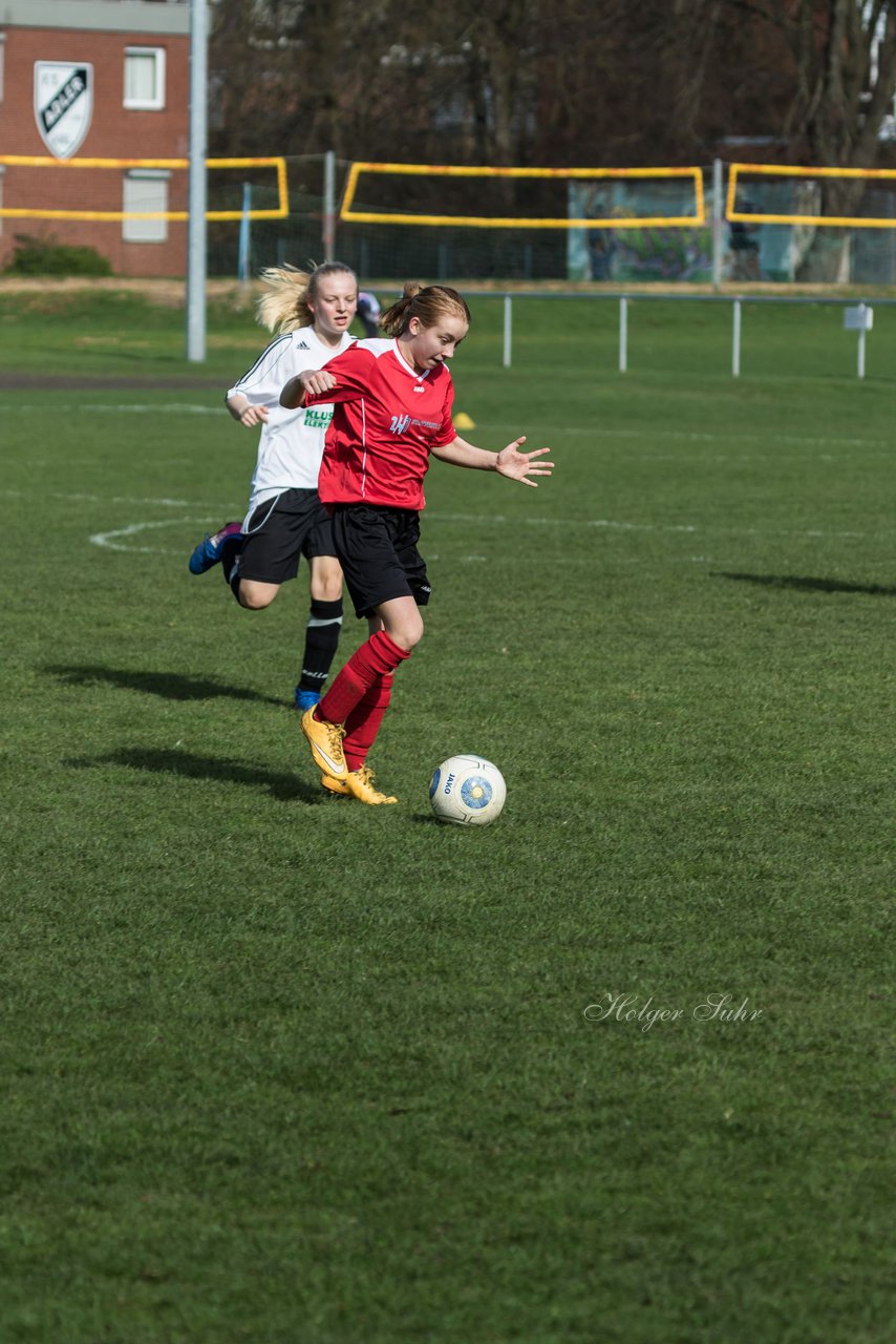 Bild 54 - C-Juniorinnen Kieler MTV -  MTSV POlympia Neumuenster : Ergebnis: 1:0
